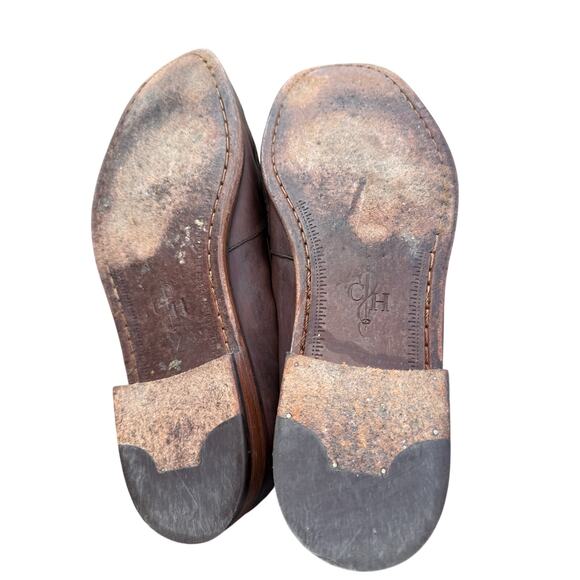 Cole Haan Ascot Horse Bit Men's 11 Tan Brown Leather Loafers Preppy Old Money - Picture 6 of 6